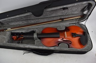 Eastar Full Size 23" Violin With Bow and Hard case