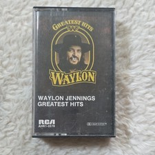 Waylon Jennings Greatest Hits Cassette RCA 1979 AHK1-3378 Country Album