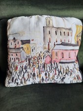 L S Lowry Sofa Lounge Cushion Cover