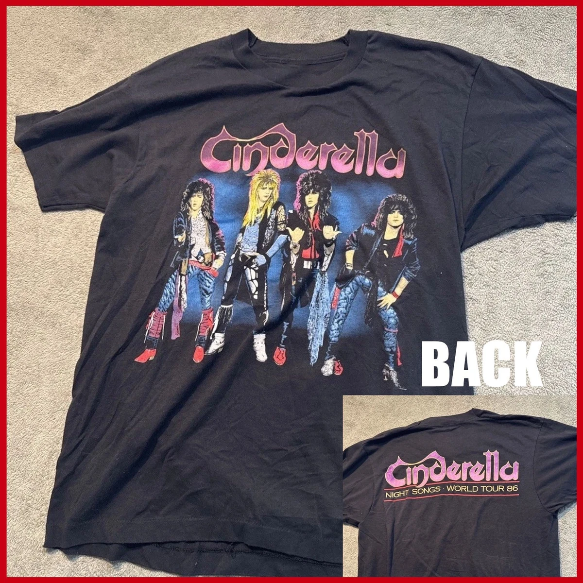 cinderella tour shirt products for sale | eBay