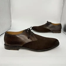 Clarks-Hawkley Walk Leather Dress Casual Shoe Men Size 11.5 M Dark Brown