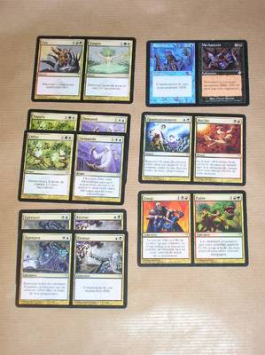 LOT 8 CARTES MAGIC / RANCUNE-MECHANCETE / EPANOUISSEMENT-DECLIN / COUP-FUITE +++