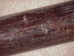 Mike Sadek H&B Game Used Bat San Francisco Giants