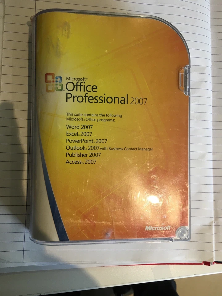 Microsoft Office Professional 2007 - Full New UK Genuine Retail Box (269-10342 ) - Image 2 of 4