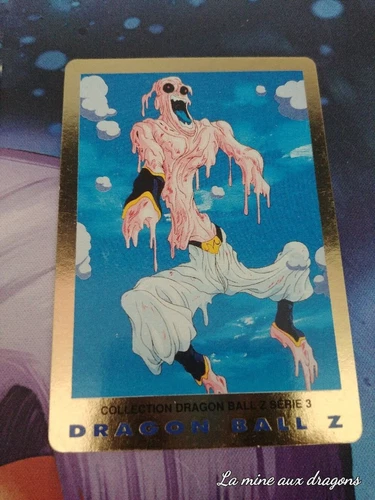 Carte Dragon Ball Z Serie Part 3 n° 104 card DBZ dorée gold Panini buu