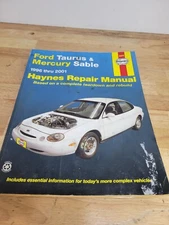 Ford Taurus & Mercury Sable 1996-2001 #36075 Haynes Repair Manual FREE SHIPPING
