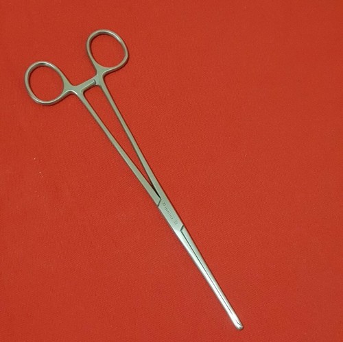 Rochester Kocher Artery Forceps 24cm Straight Toothed Tissue Suture plier - Picture 2 of 8