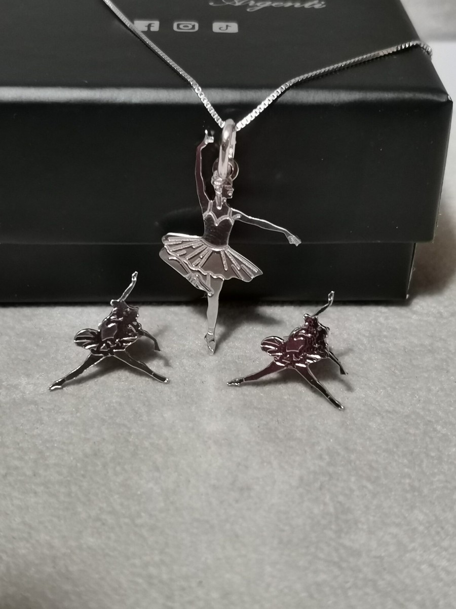 Ballerina argento h. 7 cm - Bomboniere Giovinarte