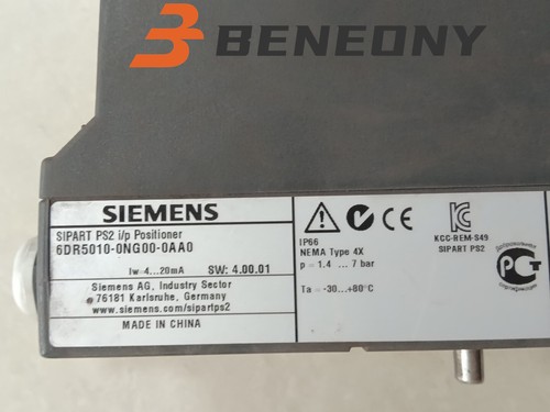 1pcs used Siemens 6DR5010-0NG00-0AA0 Electropneumatic Positioner - - Bild 1 von 2