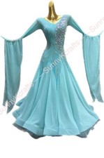 Handmade Dance Dress/Standard Ballroom Competition Dress smooth Waltz Tango