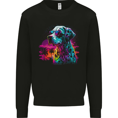 Ein Cooler Kater Mit Cosmos Brille Herren Sweatshirt Pullover