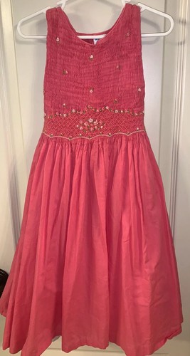Luli \u0026 Me Girls 6X Smocked Embroidered 
