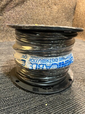 Omnicable Portable Power Cable Flexible Jacket Black S021323-26A 250FT Spool
