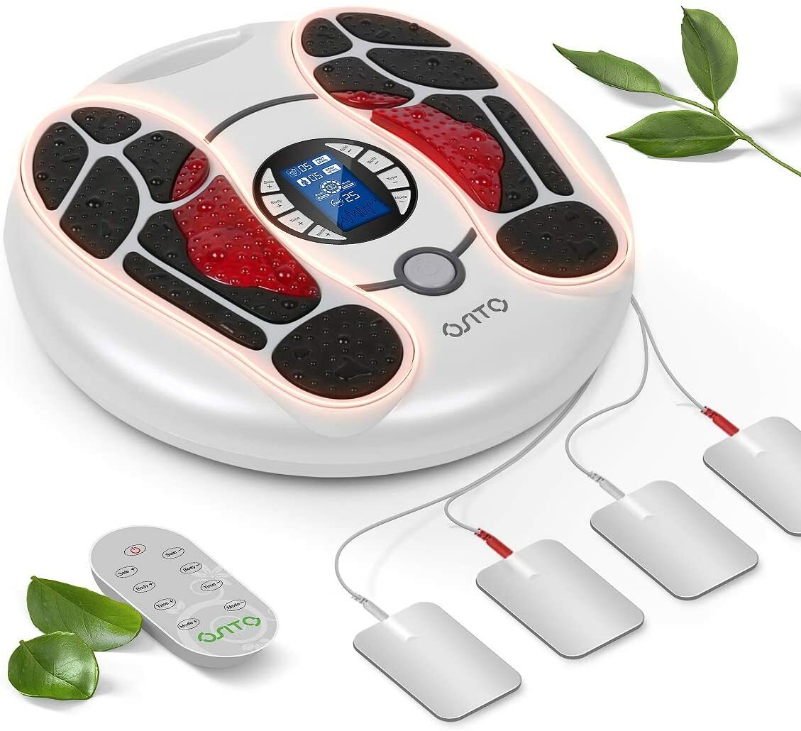 OSITO Foot Massager Legs Blood Promoter Tens Unit Machine Pain Relief
