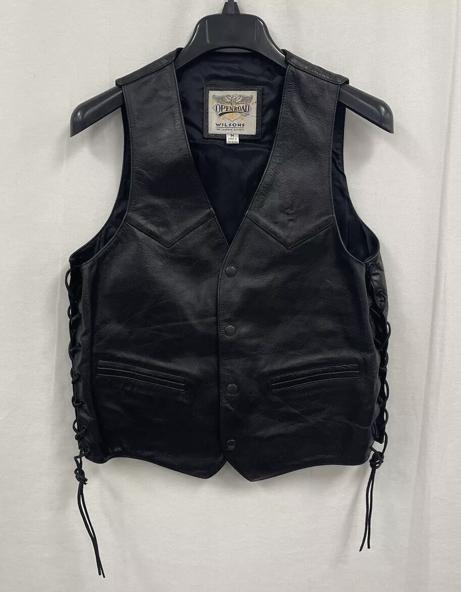 Wilson leather best sale vests