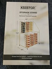 Ksestor Storage Stand For Bartesian Cocktail Capsules Liquor Cocktails