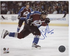 JOHN MICHAEL LILES COLORADO AVALANCHE SIGNED 8x10 PHOTO w/ COA
