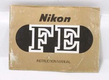 NIKON FE INSTRUCTION BOOK/105816