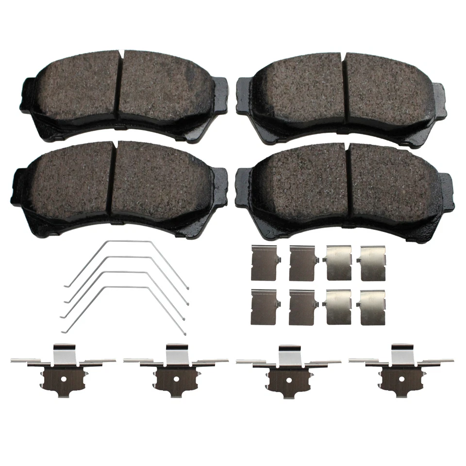 Pastillas de freno de disco delanteras ProAct Akebono ACT1164 para Ford Fusion Lincoln MKZ Mazda 6 Foto 4 de 4