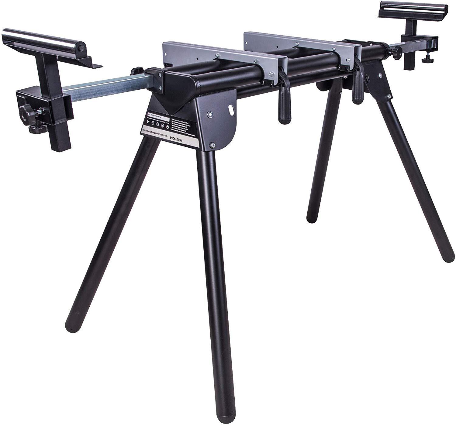 Evolution Power Tools Mitre Saw Stand with Extending Support Arms 005-0001