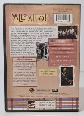 その他 Allo Allo: Complete Series Three [DVD] Allo Allo! - The Complete Series Three (DVD, 2005, 2-Disc