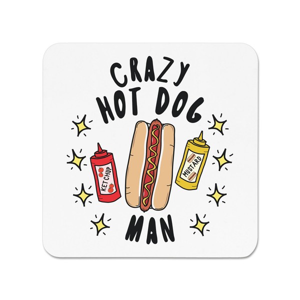 VerrüCkte Hot Dog Mann Stars KüHlschrankmagnet Fast Food Lustiger Witz Chili-image