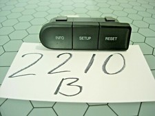 08 09 10 11 Ford Focus Information Set Up Reset Switch Control Power #2210-B