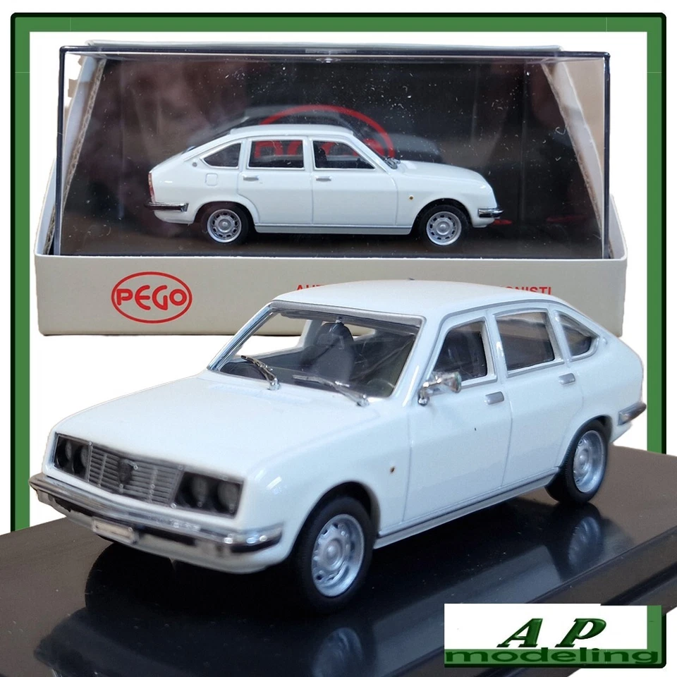 modellino auto 1:43 lancia beta automodelli vintage da collezione della pego - Immagine 4 di 4