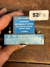 GEMS ST-22445 Safe Pak Relay/ 120V, 60Hz, 5A