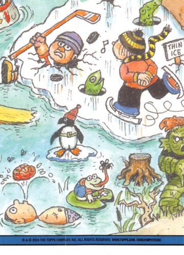 2024 SERIES 1 GARBAGE PAIL KIDS AT PLAY PICK-A-CARD YELLOW PARALLEL 1a-100b GPK - Picture 145 of 401
