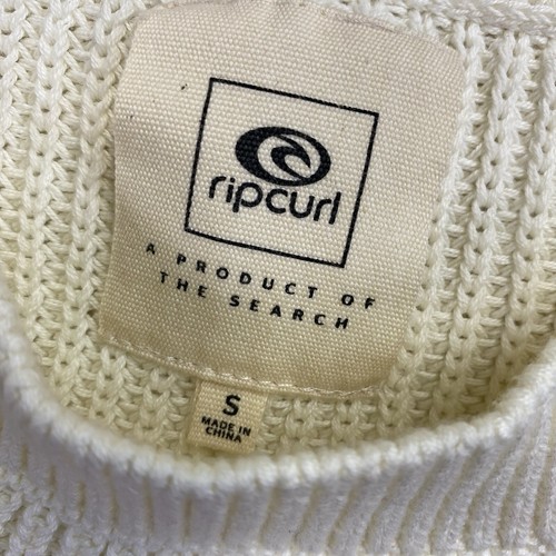 Rip Curl Women's Ski Snowboard Sweater Paprika 70s Vibe Lodge Crewneck Striped S - Picture 3 of 10