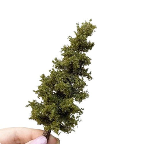 3PC 15CM HO/OO Scale Landscape Trees Miniatures Autumn Pine Forest Plant ModelOP - Picture 9 of 9