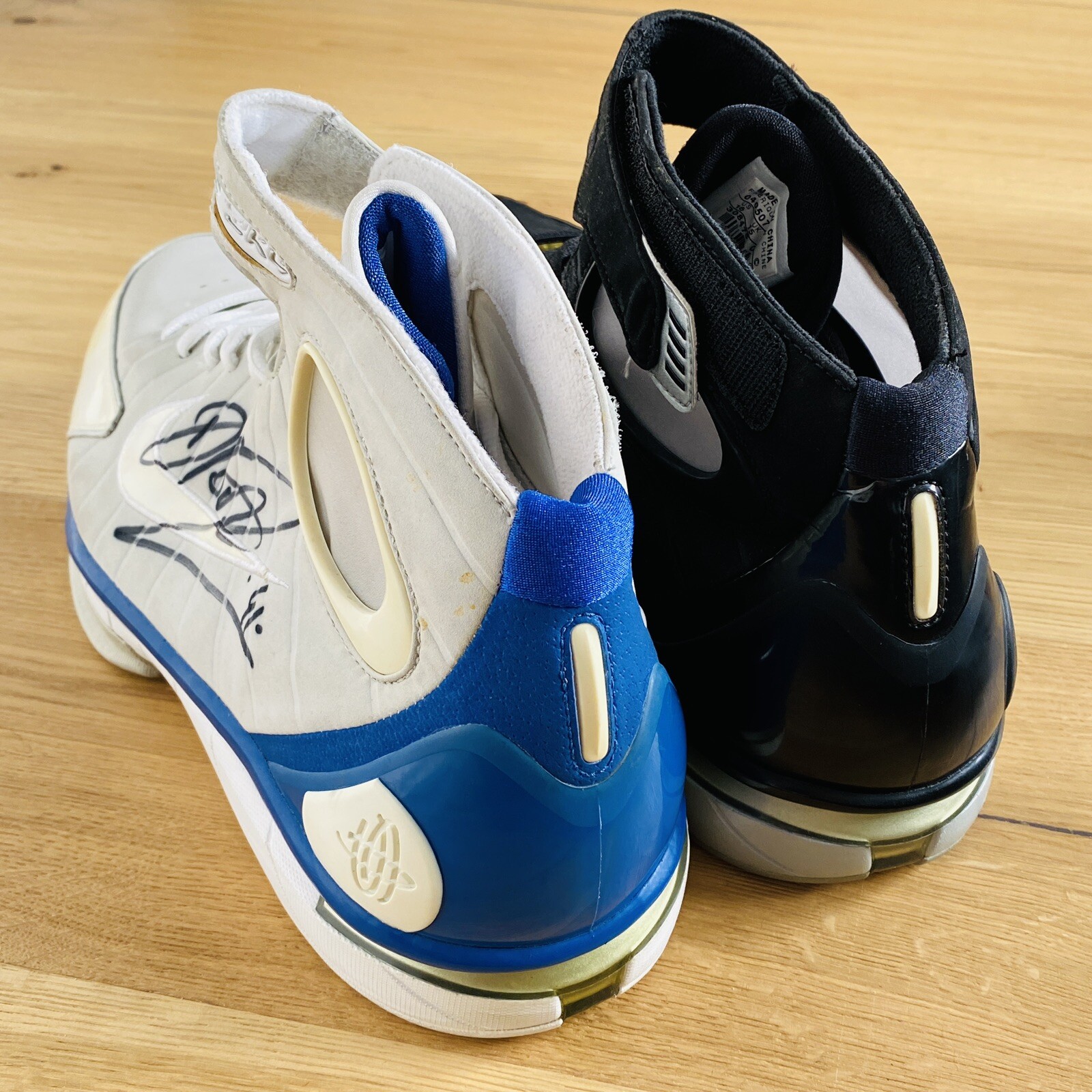 Dirk Nowitzki signed shoes Nike Doncic jersey NBA Air Jordan player sample size image 4