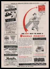 1954 Chapman Chemical Memphis Tennessee "Seal-Treet" Wood Preservative Print Ad