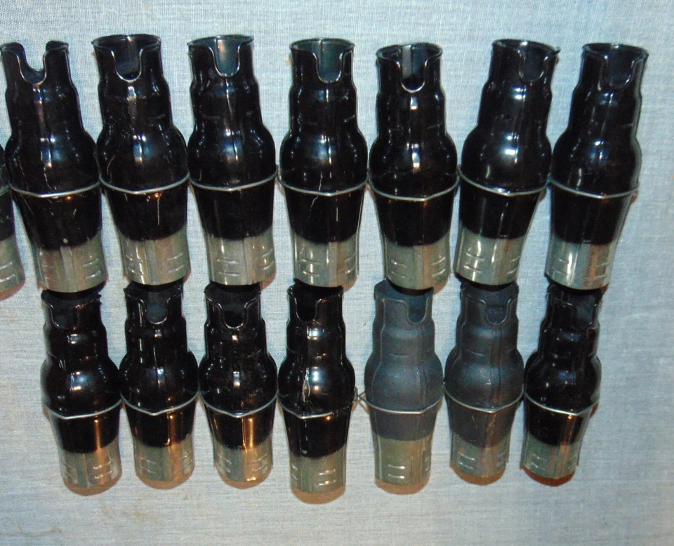 ТРУБЧАТЫЕ ЭКРАНЫ ДЛЯ WESTERN ELECTRIC 348A 310A 311A АМПЕР 4 ШТ НОВЫЕ ИЗ СТАРЫХ ЗАПАСОВ МАТЧ QUAD ТИП D - Изображение 3 из 4