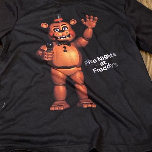 Five Nights at Freddy's Youth Boy's Large Pajama Set Crew Neck Elastic Waist - Picture 2 of 4