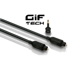 CAVO AUDIO OTTICO PHILIPS MASCHIO 1,5 METRI CON ADATTATORE DIGITALE SWA2522W/10