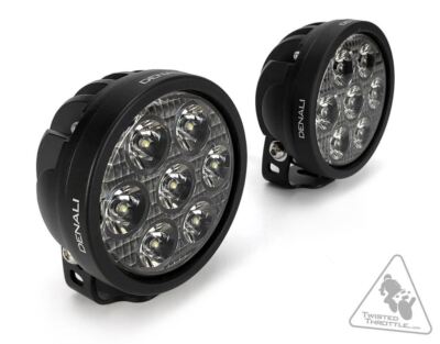 Denali D7 TriOptic LED Light Kit schwarz Kawasaki ZX7-R P6 1996 - 2003