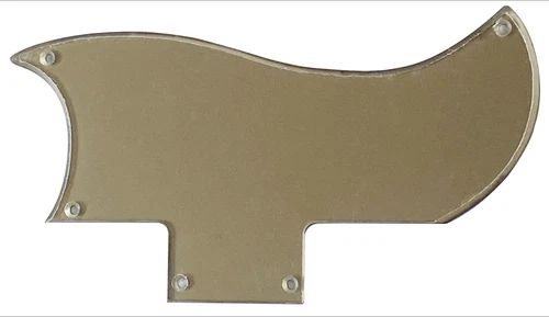 Pickguard  For Gibson SG‘61 Reissue Style Guitar Pickguard 1-Ply-ACRYLIC GOLD