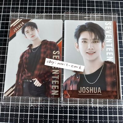 JOSHUA SEVENTEEN BANDAI wafer official Photo card set JAPAN LTD