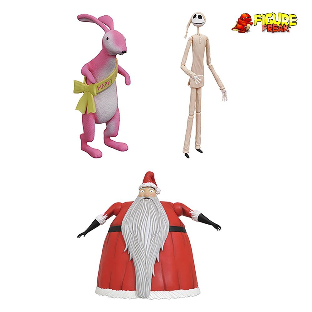 Nightmare Before Christmas Select Best of Series 4 Set (Santa