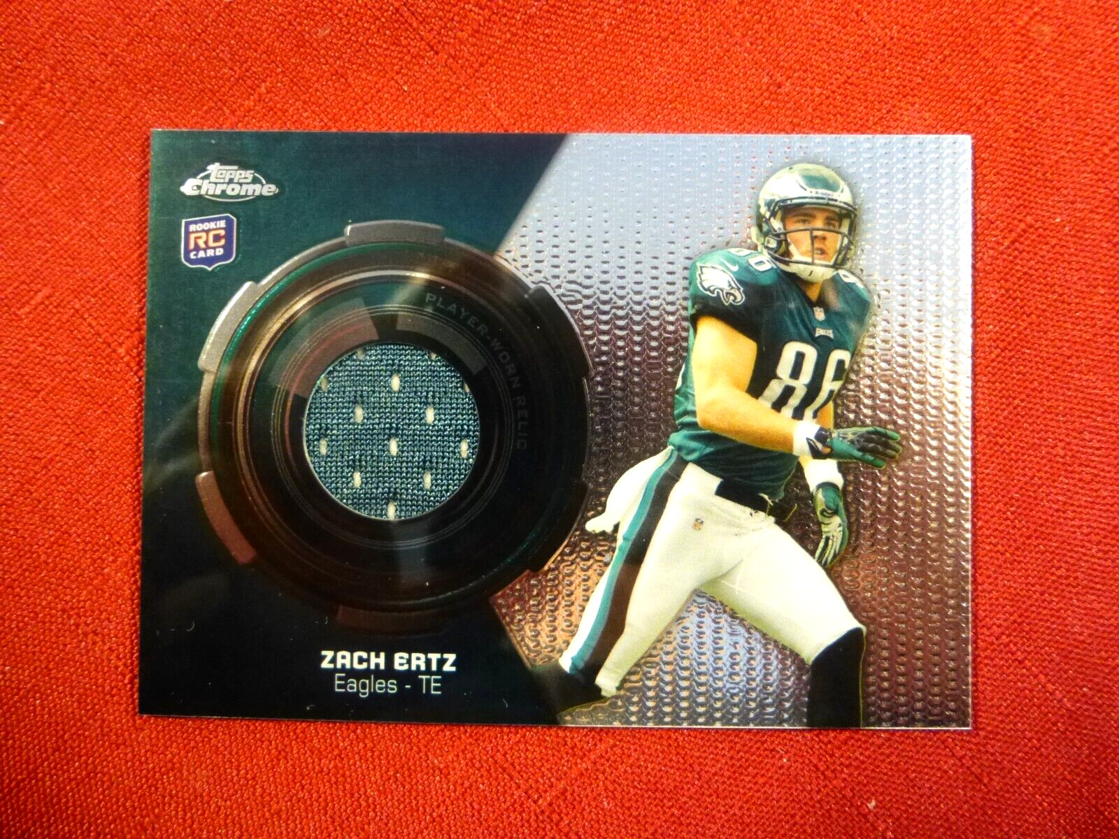 2013 ZACH ERTZ ROOKIE TOPPS CHROME RR-ZE