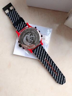 DIESEL 時計 レッドDZ7431［ほぼ未使用］ Diesel Mr Daddy Men's Red Watch - DZ7431 for sale online | eBay