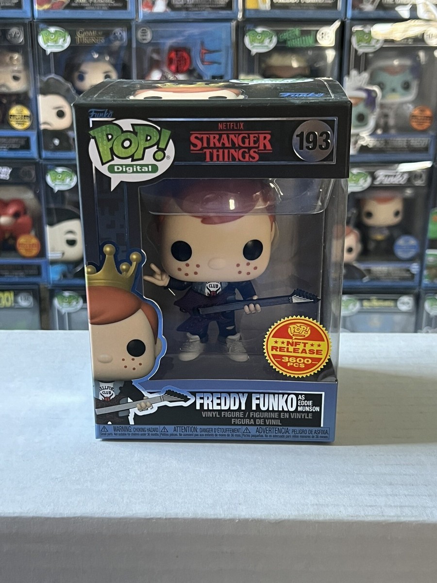 Funko Pop! Digital Freddy Funko as Eddie Munson #193 + POP
