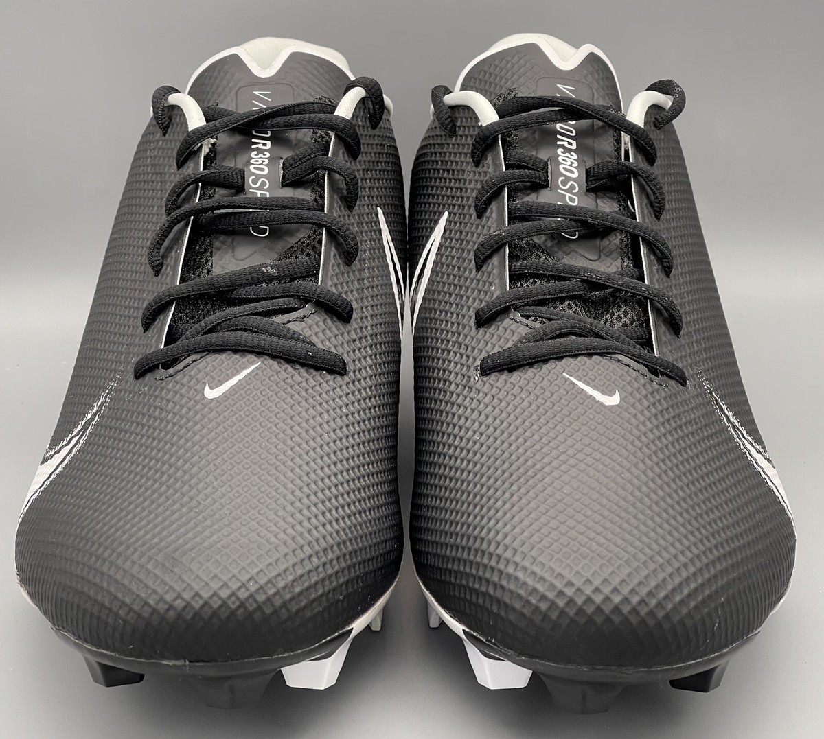 Nike Vapor Edge Speed 360 Black White Football Cleats CD0082
