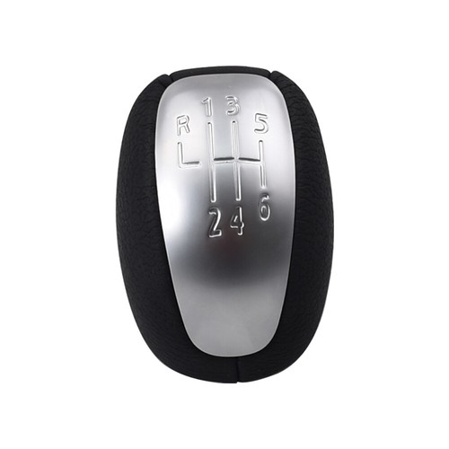 Silver For Renault Laguna 2007-2011 2012 2013 2014 Gear Shift Knob Shifter Boot - Picture 6 of 8