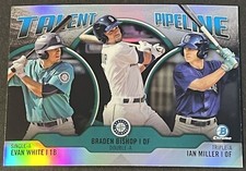 2019 Bowman Chrome Baseball Talent Pipeline #TP-SEA Seattle Mariners
