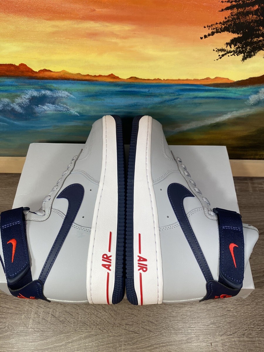 Nike Air Force 1 High New England Patriots {DZ7338-001} WMNS Size