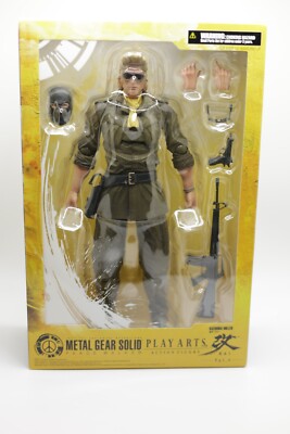 Square Enix Play Arts Kai Metal Gear Solid Peace Walker Kazuhira Miller MIB