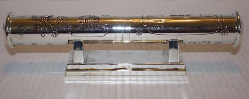 NIB Christening Day Silver Keepsake Capsule Certificate Holder w/Stand FREE Ship - Bild 1 von 3